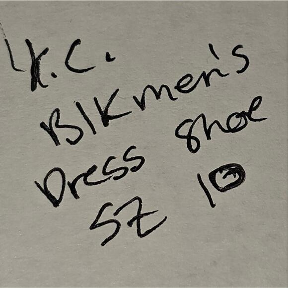 Kenneth Cole Mens Magic Place Leather Formal Oxford Dress Shoe Black Size 10 M‎